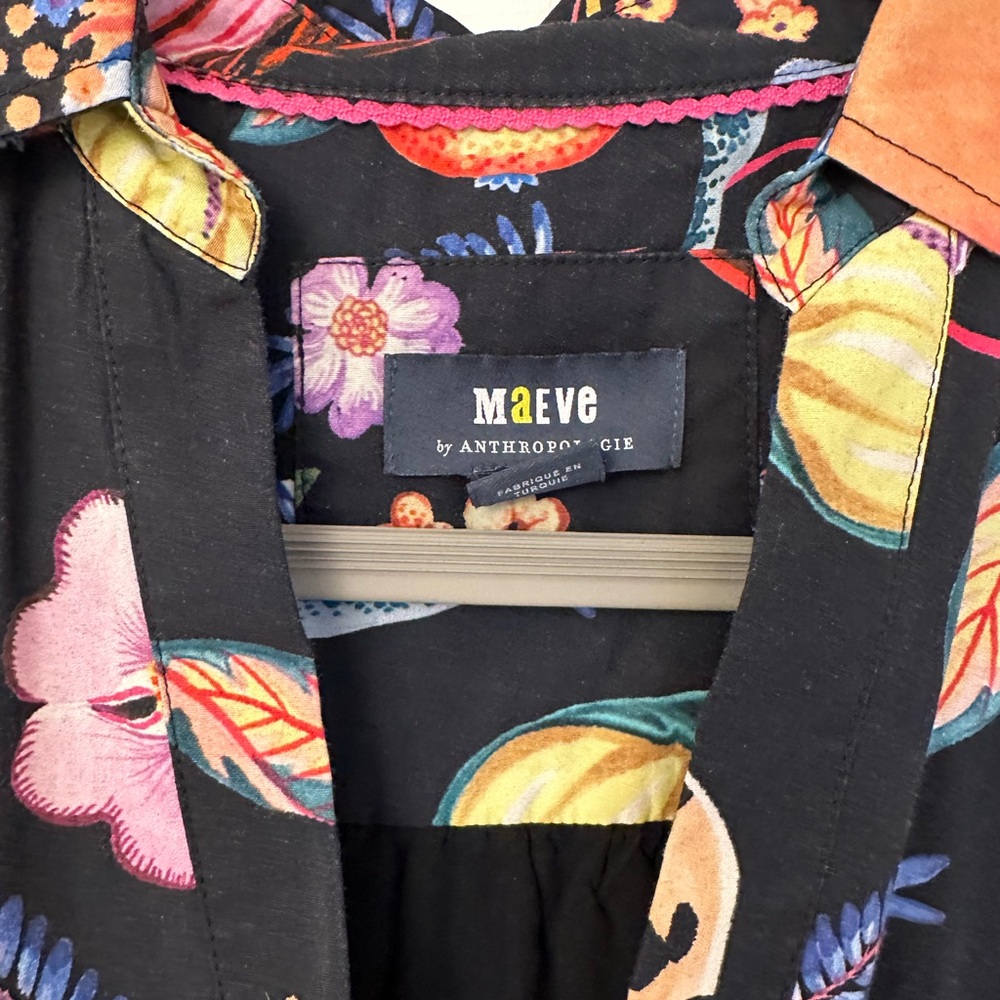 Anthropologie Maeve Multicolor Floral Dress